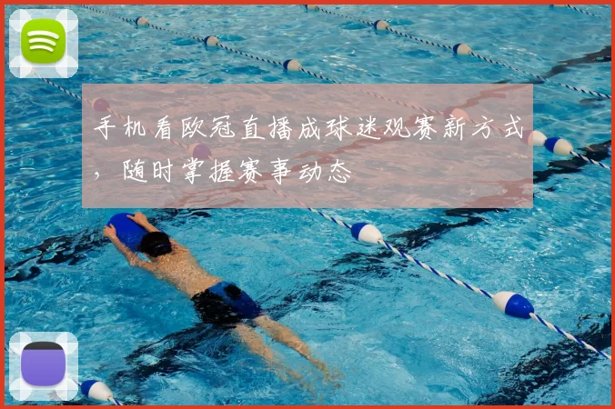 手机看欧冠直播成球迷观赛新方式，随时掌握赛事动态